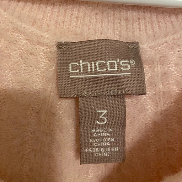 NWOT | Chico’s women’s plush knit sweater — size 3 (XL—16) - Picture 3 of 5